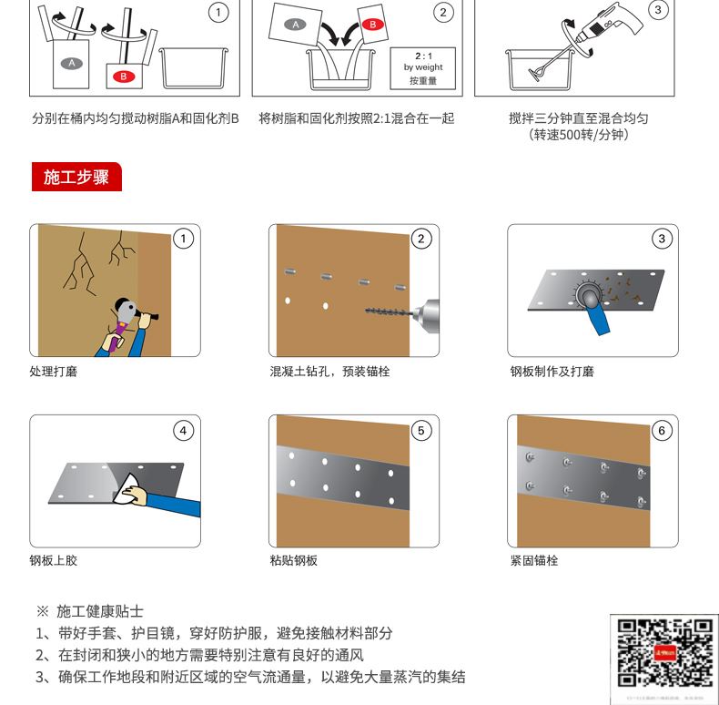 包钢任县粘钢加固施工过程